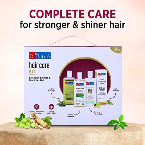 Dr Batra's Hair Care Kit Stronger Shinier & Healthier Hair - 715 ml - the  best price and delivery | Globally