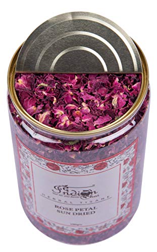 Buy The Indian Chai - Rose Petals Sun Dried Gulab Patti for Beautiful Hair  & Skin Rose Tea 100g | Globally