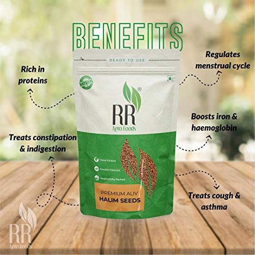 RR Agro Foods Garden Cress Seeds for Eating 500 GMS ( Asaliya / Halam / Aliv Seed) Pack of 1, 3 image