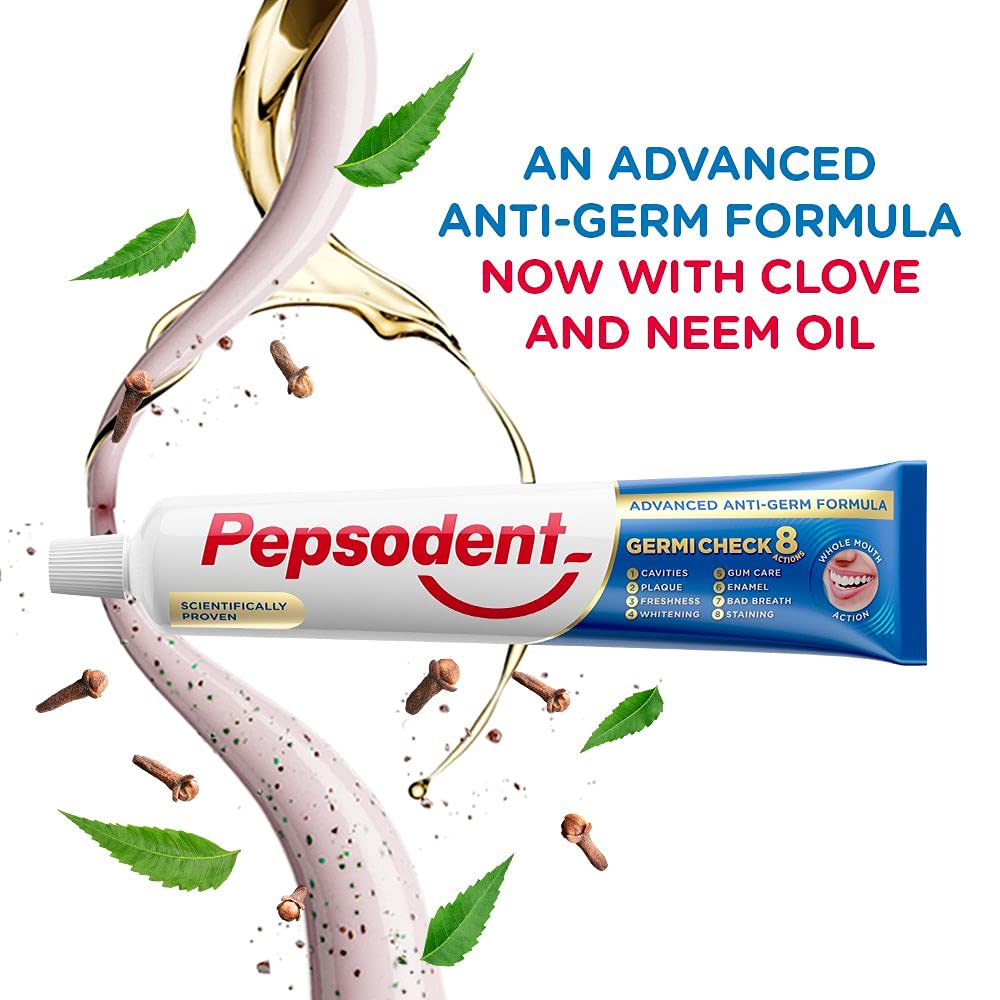  Pepsodent Germicheck+ Cavity Protection Toothpaste 100 g 