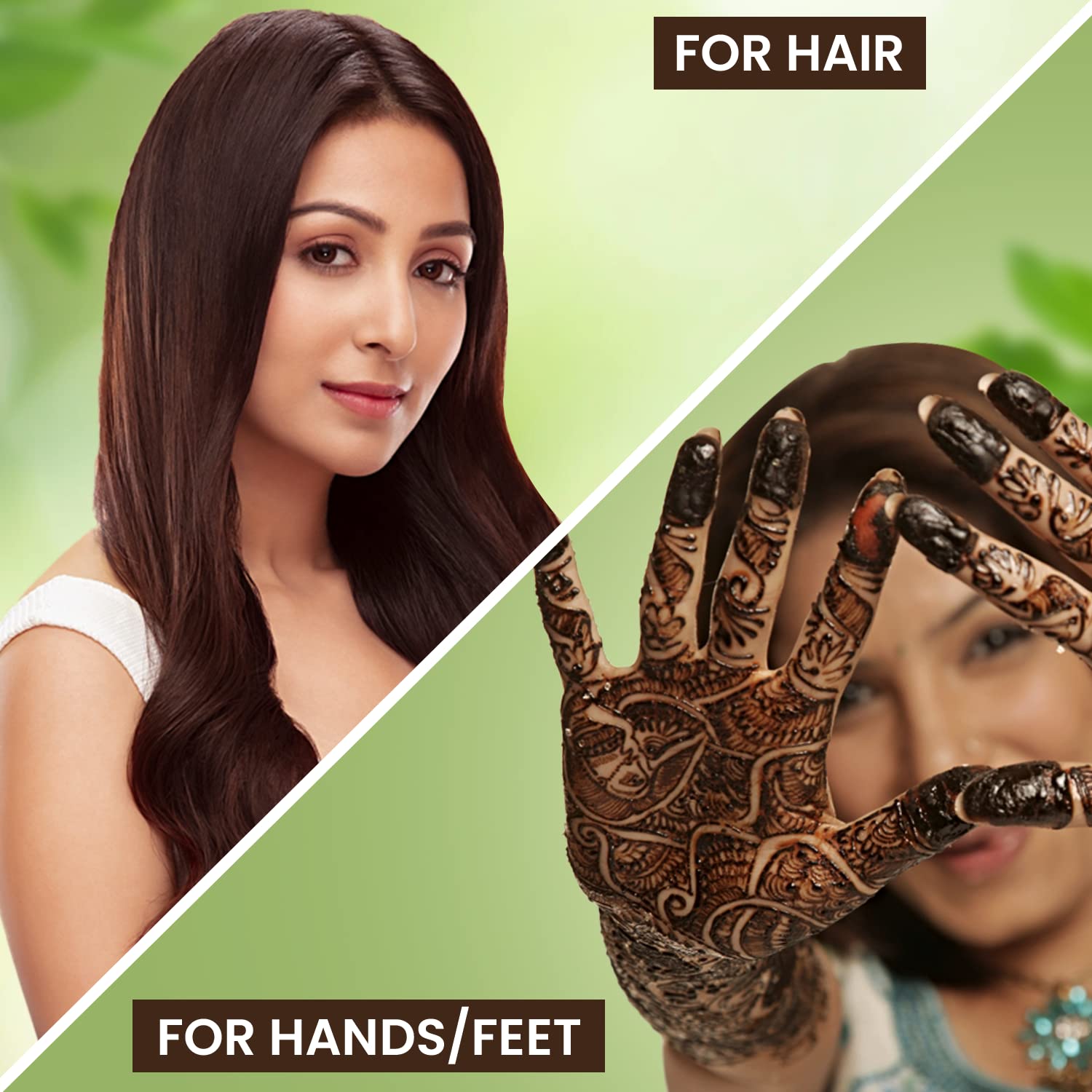 Health & Personal :: Hair Care :: Hair Colors :: Godrej Nupur 100% Pure  Powder for Hair Colour (Mehandi) | for Hair Hands & Feet (500g)