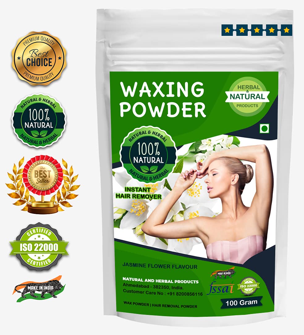 Health & Personal :: Tools & Accessories :: Wax powder for hair removal  organic | Waxing Powder | Hair Removal Powder | Jasmine Flower Flavours For  Instant Hair Remover Zero Pain No