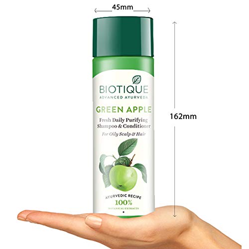 Biotique Green Apple Shine & Gloss Shampoo & Conditioner For