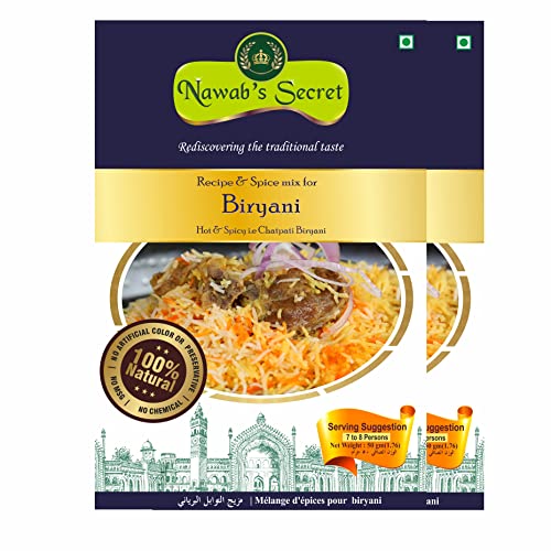 Nawab's Secret Shahi Biryani Masala 50 gm{Pack of 2}