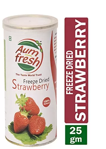 Freeze Dried Strawberry 25 gm (0.88Oz)