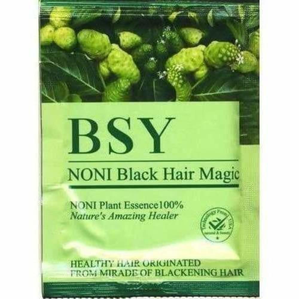Noni Black Hair Magic Shampoo Pack of 3 (Black), 60ml - the best price and  delivery | Globally