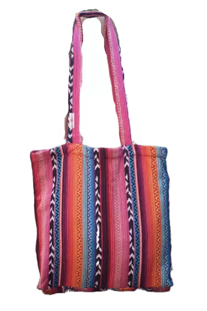 Larona Cotton Tote Carrying Bag - For Shopping by Almitra Sustainables