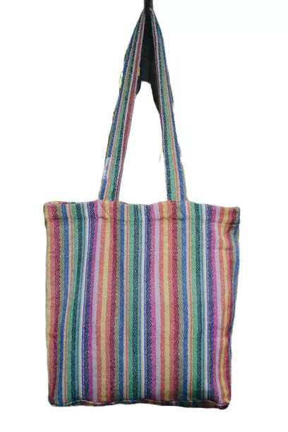 Irisa Cotton Tote Carrying Bag - For Shopping by Almitra Sustainables