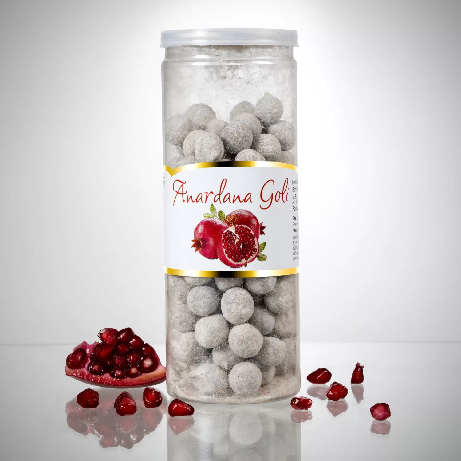 Anardana (Pomegranate) Goli Box - Indian Special Sour and Spices Flavour 200 GR (7.05oz), 2 image