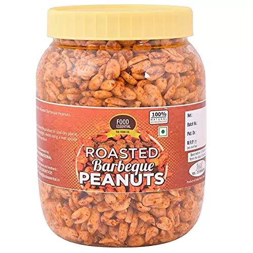 Roasted Barbeque Peanuts [Spicy Roasted Flavoured Peanuts] 250 Gm (8.82 OZ)