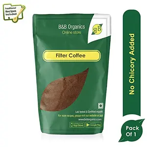 Filter Coffee Powder Pure Coffee No Chicory Added 100 gm (3.52 OZ)