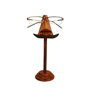 Handmade by Artisans of India 9 Inches Long Spectacle Holder/Spec Stand/Reading Glass Holder