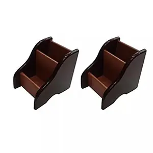 Wooden Mobile Stand Pack Of 2