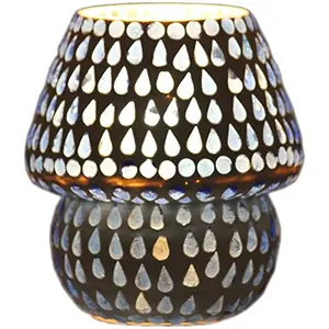 Glass Mosaic Table Lamp Multi Color G-82