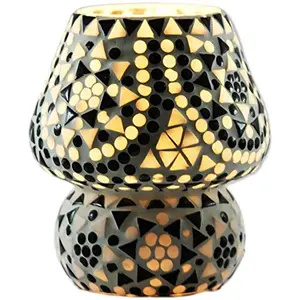 Glass Mosaic Table Lamp Multi Color G-85