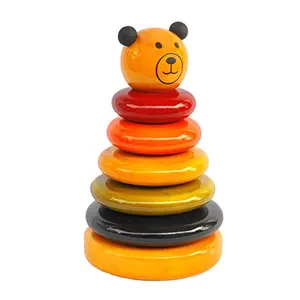 Wooden Stacker Toy - Cubby