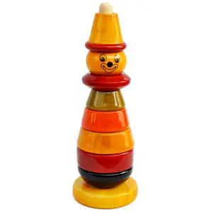 Wood Bibbo Toy (Multicolor)