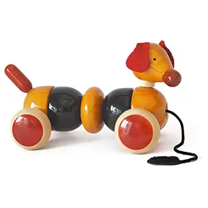 Wood Bovow (Red) Toy