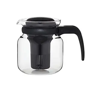 Borosil Carafe Flame Proof Glass Kettle with Infuser 1L