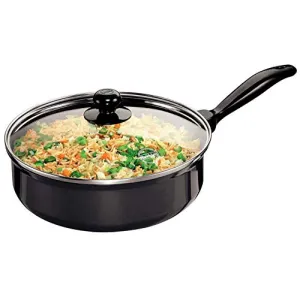Hawkins Futura Non-Stick Saute' Curry Pan with Glass Lid 3.25 Litres
