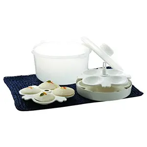 Signoraware Microwave Cooker Set 3 litres 7-Pieces White