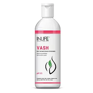 INLIFE Vash(V) - Vaginal Wash (200ml)- Best Expert Product For Feminine Personal Hygiene and Intimate Cleansing