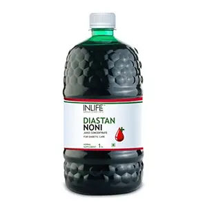 INLIFE Diastan Noni for Diabetic Care Juice Concentrate Gymnema Sylvestre Fenugreek Karela Jamun and other powerful herbs - 1 Litre