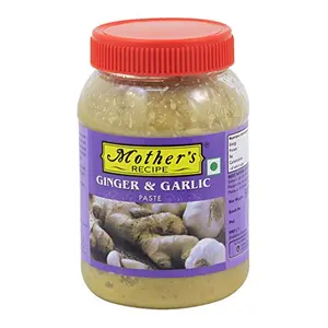 Mother's Recipe Paste - Ginger and Garlic 500g Bottle
