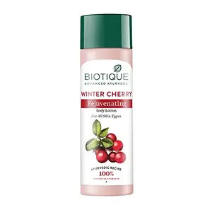 Biotique Winter Cherry Rejuvenating Body Lotion For All Skin Types 190ml