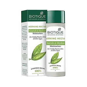 Biotique Morning Nectar Flawless Skin moisturizer for All Skin Types 190ml