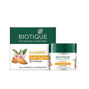 Biotique Almond Anti Ageing Eye Cream 15g