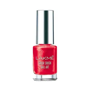 Lakme Color Crush Nailart M4 Vermilion Red 6 ml