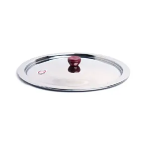 Embassy Stainless Steel Multipurpose Lid/Cover with Knob (25.8 cms)