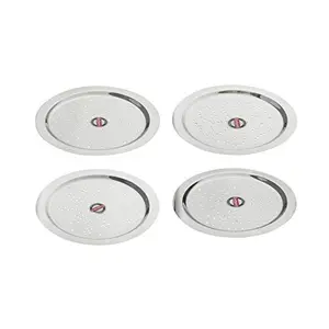 Embassy Stainless Steel Ciba Cover/Lid with Holes Sizes 7-10 Set of 4 12.4/14.2/15.2/17.2 cms