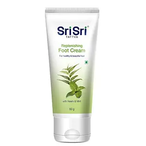 Sri Sri Tattva Replenishing Foot Cream 60g (Pack of 5)