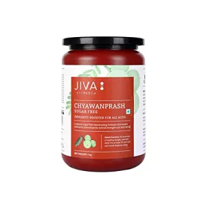 Jiva Sugar Free Chyawanprash - 1 kg - Pack of 1 - Rich in Vitamin-C No Added Sugar Natural Rejuvenator & Immunity Booster