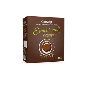 Girnar Instant Premix Coffee with Elaichi (10 Sachets)