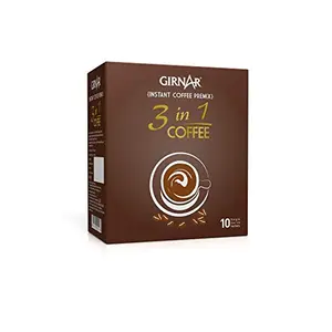 Girnar Instant Premix 3 in 1 Coffee (10 Sachets)