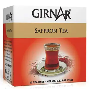 Girnar Saffron Black Tea (10 Tea Bags)