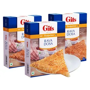 Gits Rava Dosai Mix 1500g (Pack of 3 X 500g Each)