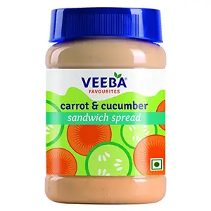 Veeba Carrot and Cucumber Sandwich Spread 250g