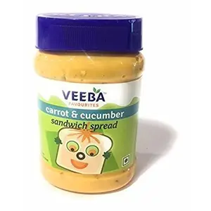 Veeba CARROT & CUCUMBER SANDWICH SPREAD (PACK OF 2)