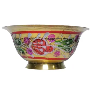 Handcrafted color Brass Bowl for Sage Burning