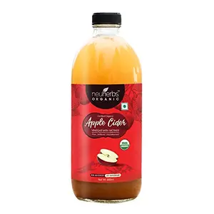 Certified Organic Apple Cider Vinegar with Mother for Weight Loss Management : 500 ML