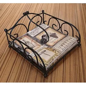 Napkin Holder | Tissue Paper Stand| Iron Napkin Stand for Kitchen & Dining Table