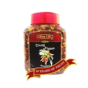 Roasted Chilli Flakes 200gm [Ideal Sprinkler Pack for Pizza Chef's Pantry and Every kitchen's Shelf]