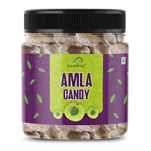 Dried Amla Candy - 250g Organic Dry Indian Gooseberry Fruit