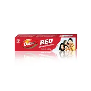 Dabur Red Ayurvedic Paste Provides Protection From Plaque Toothache Yellow Teeth And Bad Breath - 300 Gm