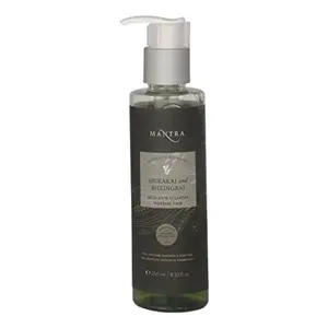 MANTRA Shikakai and Bhringraj Mild Hair Cleanser (250 ml) | Free Rose Hydrating Body Wash | 30ml