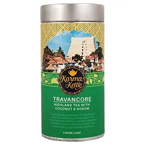 Travancore Black Tea With Kokum And Coconut - 75Gm Loose Leaf Tin